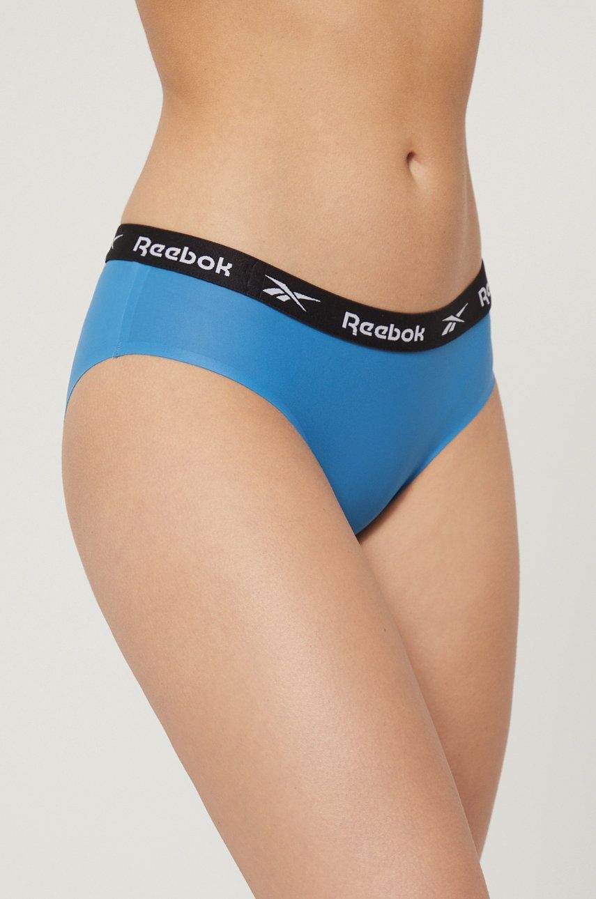 Комплект трусов Reebok для женщин, U4_F9771_RBK, чёрный, голубой, зелёный,  M, 3 шт. - отзывы на маркетплейсе Мегамаркет