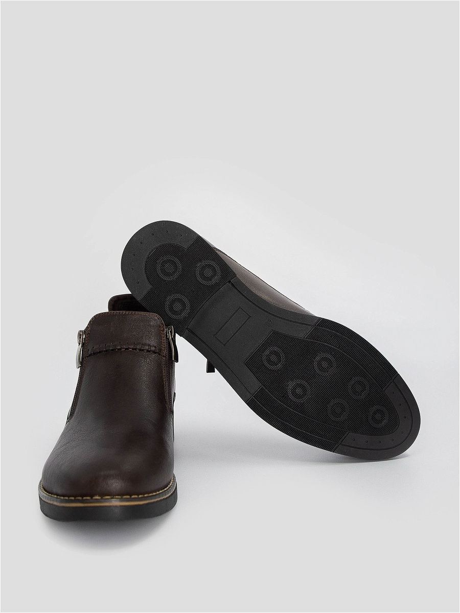 Ботинки мужские Reversal 0301R-Кожа коричневые 40 RU