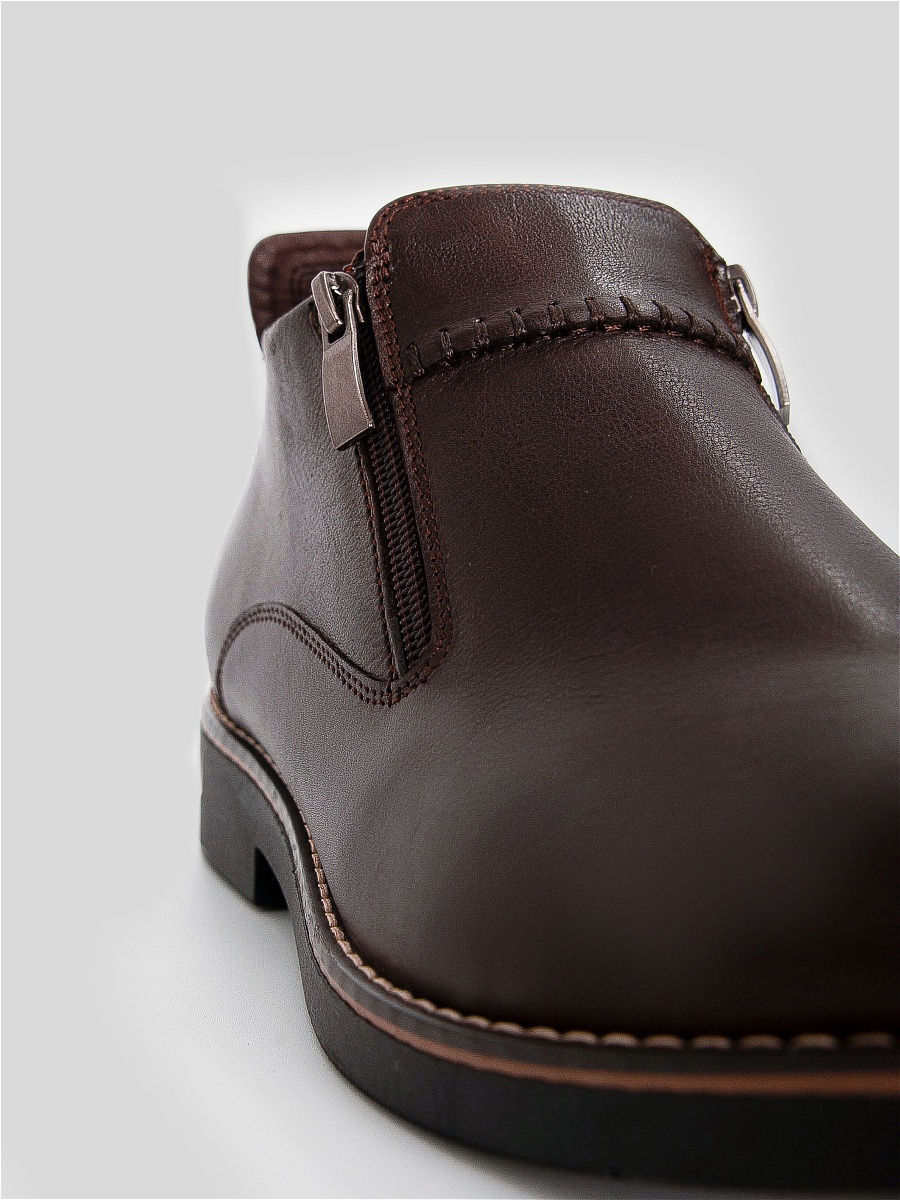 Ботинки мужские Reversal 0301R-Кожа коричневые 40 RU