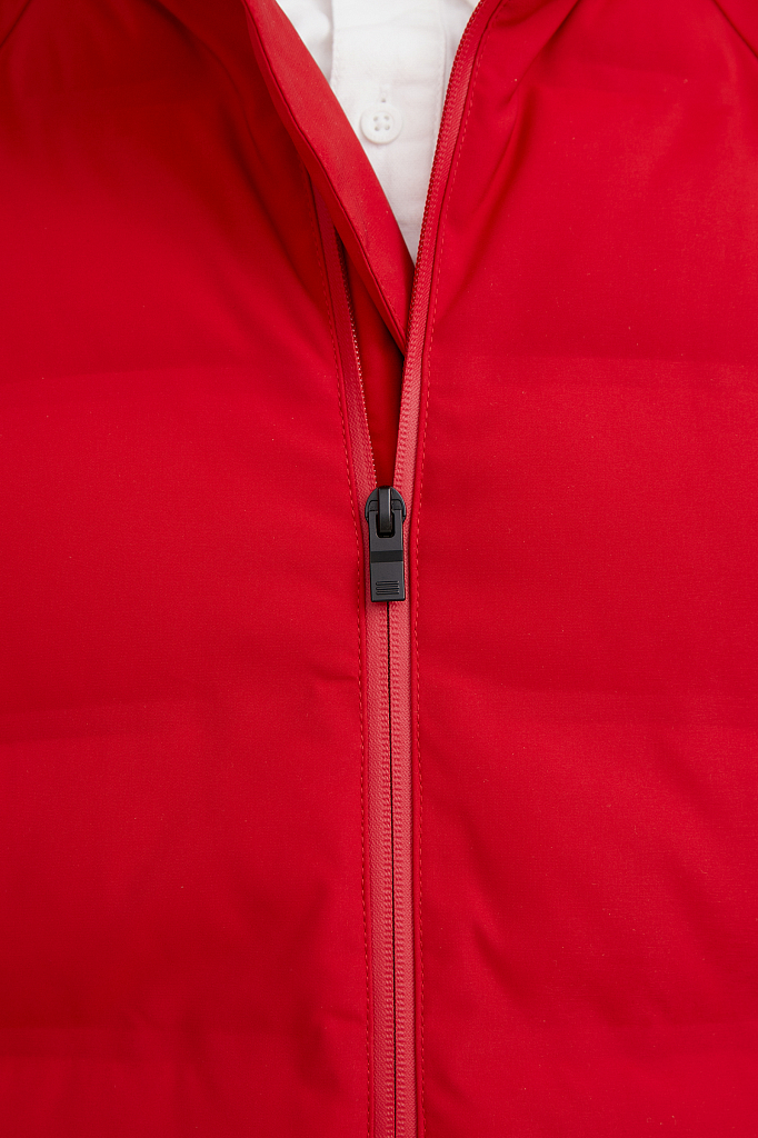 Куртка мужская Finn Flare B21-21004 красная 2XL