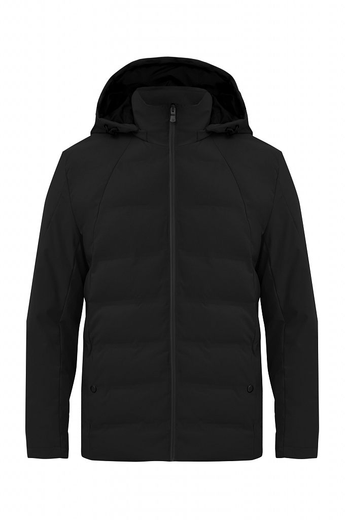 Куртка мужская Finn Flare B21-21004 черная 3XL