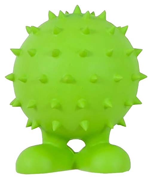 Игрушка JW Pet Spikey Cuz Мяч на ножках с шипами для собак Medium: 10 см, в ассортименте
