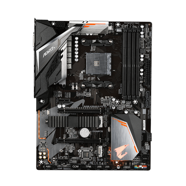 GigaByte B450 AORUS ELITE V2 Материнская плата AORUS Ultra Gaming B450AORUSELITEV2, купить в Москве, цены в интернет-магазинах на Мегамаркет