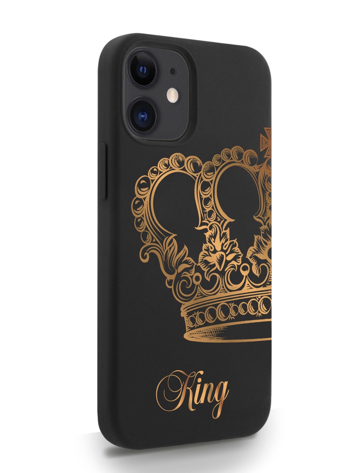 Чехол MustHaveCase для iPhone 12 Mini King черный, купить в Москве, цены в  интернет-магазинах на Мегамаркет