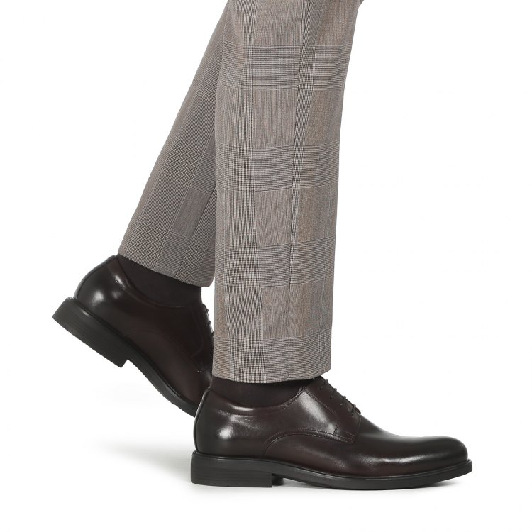 Туфли мужские Maison David M-2278F-3_2614517 коричневые 40 EU