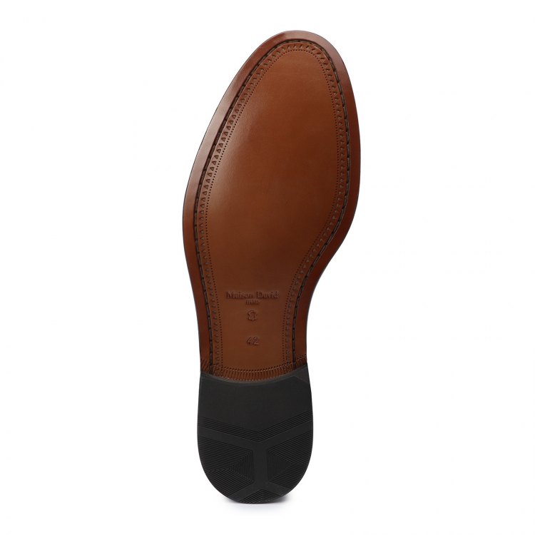 Туфли мужские Maison David M-2278D-7_2614215 коричневые 42 EU