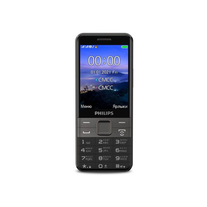 Мобильный телефон Philips Xenium E590 Bl - купить в ИЛАТЕХ, цена на Мегамаркет
