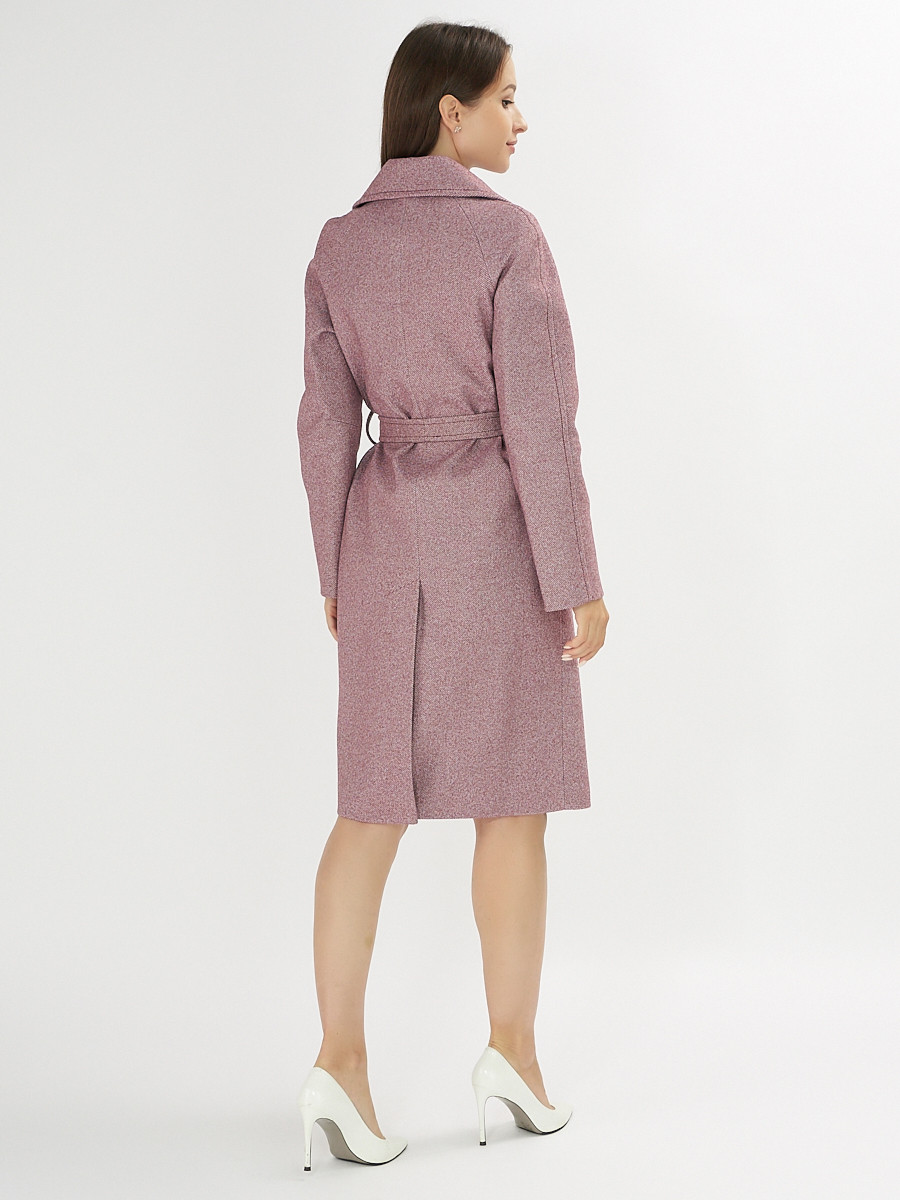 Пальто женское MTFORCE 42038 фиолетовое 54 RU