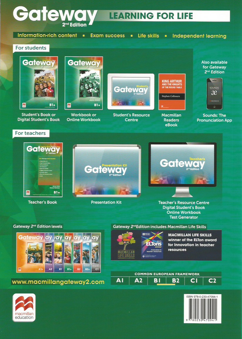 Gateway books. SB Pack Gateway 2nd Edition a2 ответы. Gateway 2nd Edition Unit 2 Test b1+. Macmillan Gateway b1+ answer. Teachers book Gateway b2 2nd Edition.