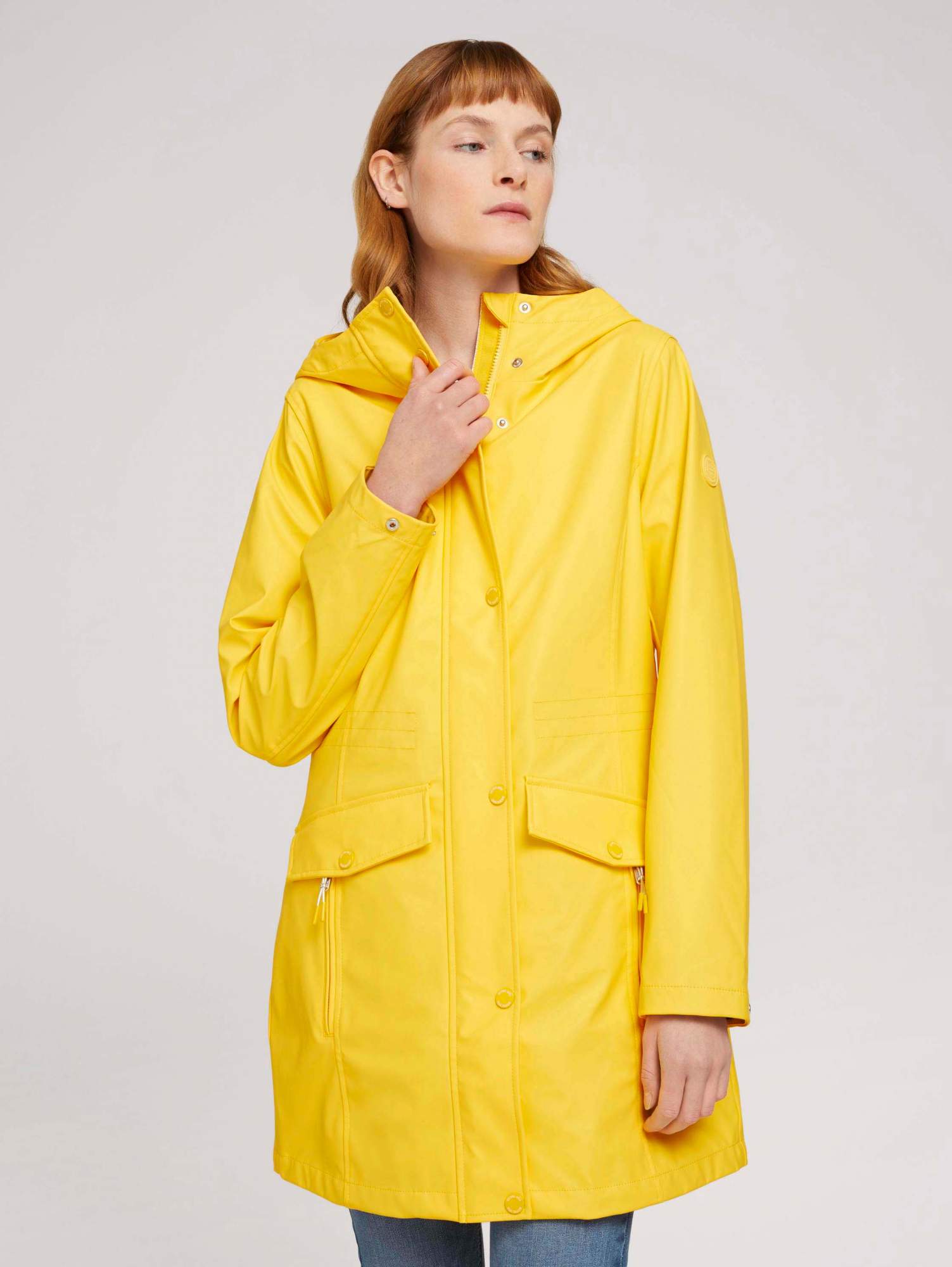 Куртка женская TOM TAILOR 1024461 желтая XL