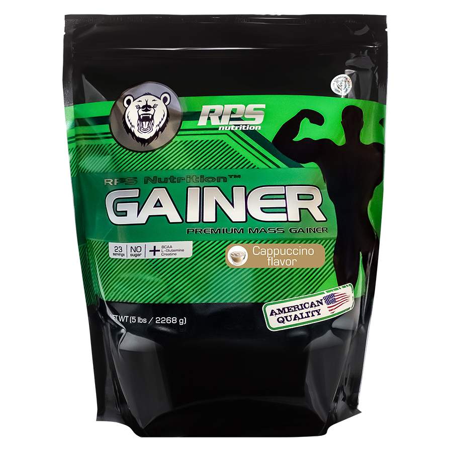 Гейнеры RPS Nutrition Premium Mass Gainer - 2268 грамм, малина