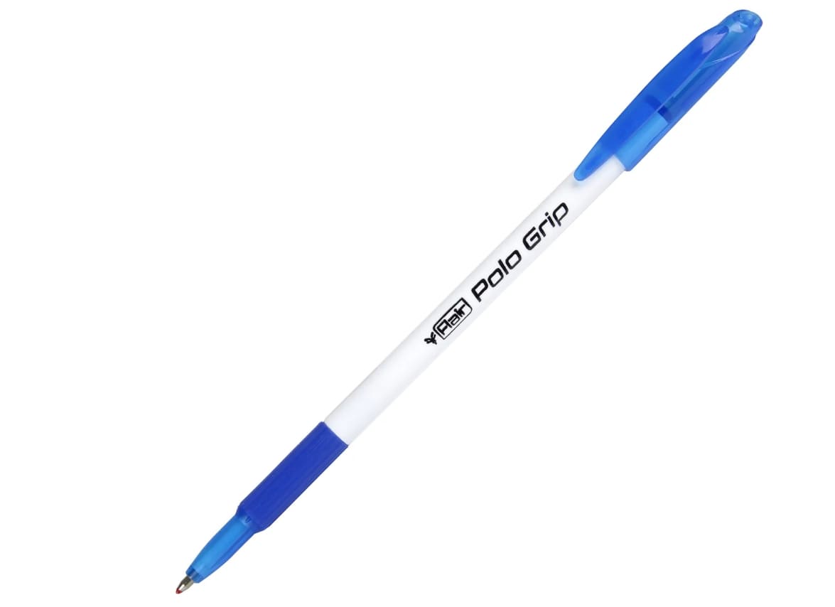 Набор ручек шариковых Flair Polo Grip, синие, 0,7 мм, 3 шт.