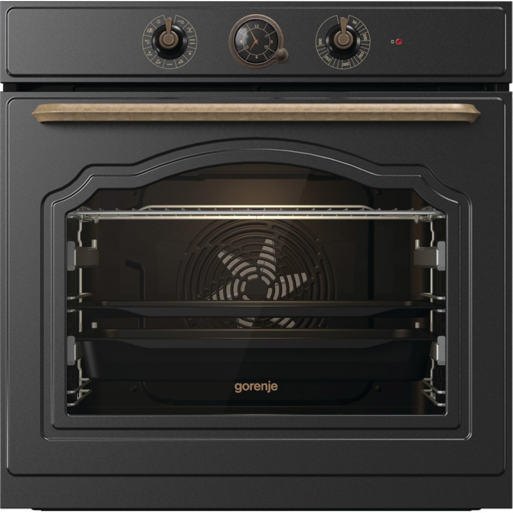 Встраиваемый электрический духовой шкаф Gorenje BO6735CLB Black - купить в Встраиваемая техника для кухни, цена на Мегамаркет