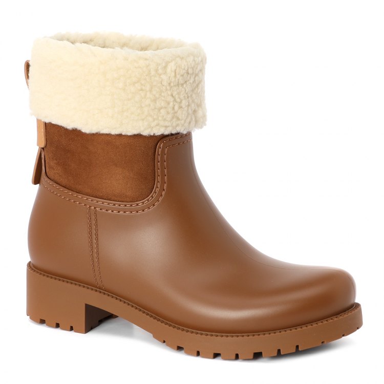 Женские резиновые сапоги SEE by CHLOE JANNET RAIN BOOTS SB37101A цв. коричневый 36 EU