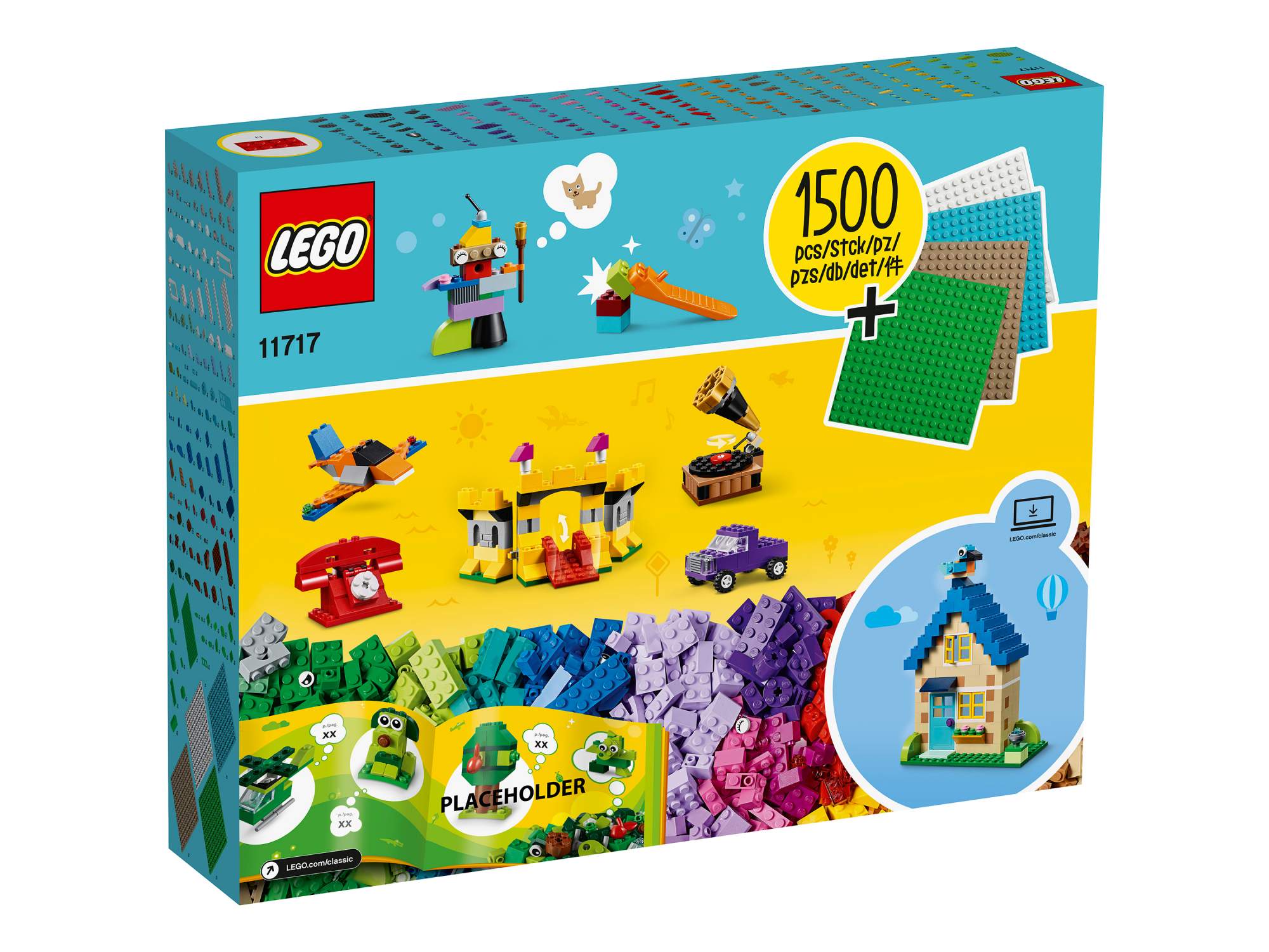 Конструктор Кубики, кубики, пластины! LEGO 11717_1