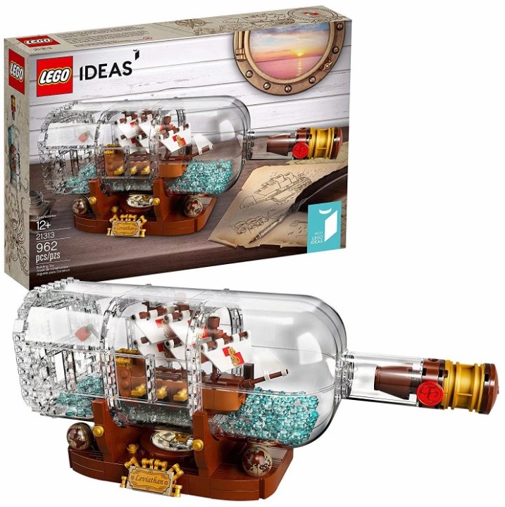 Корабль в бутылке LEGO 92177