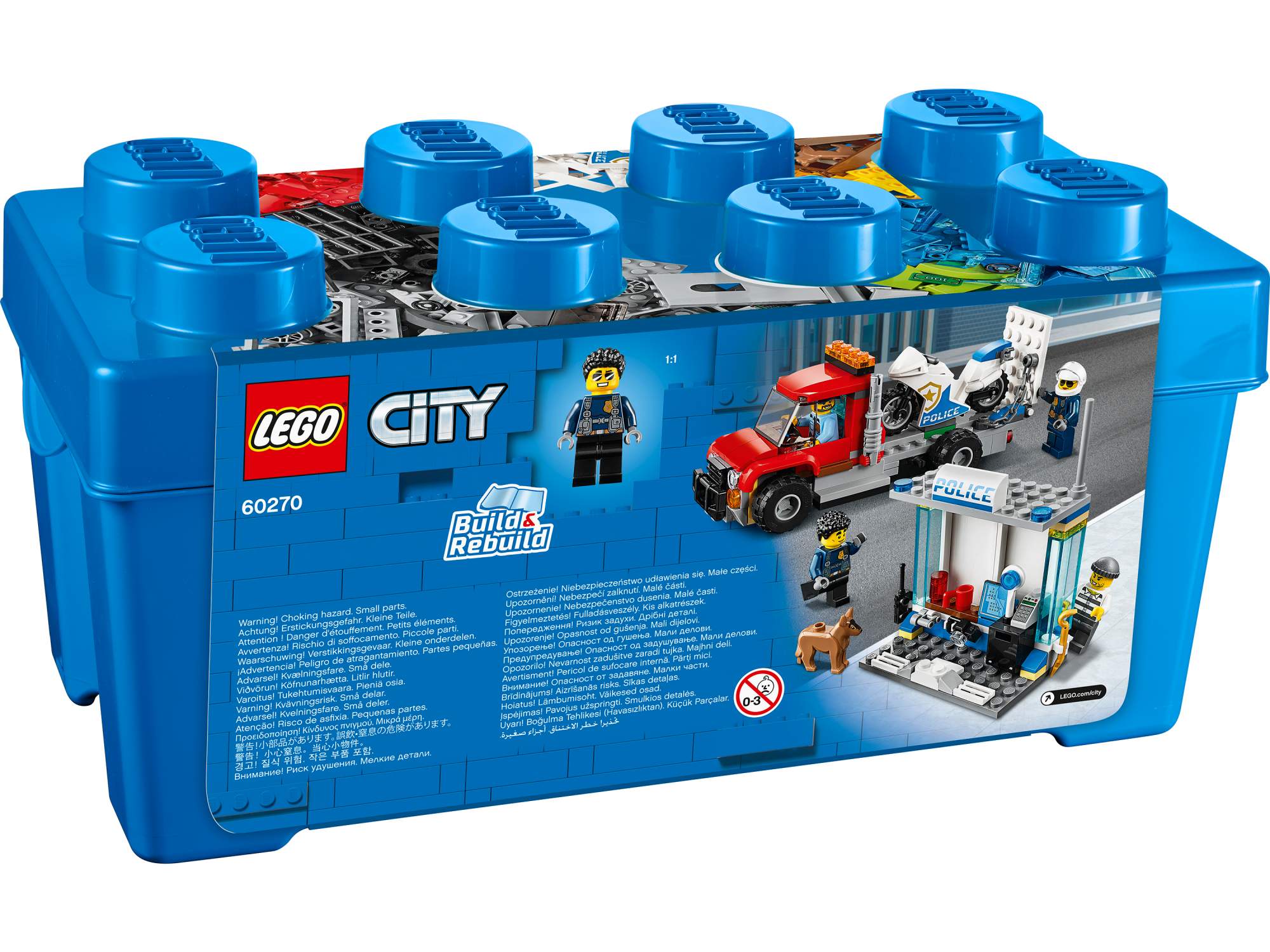 Конструктор Набор кубиков Полиция LEGO 60270