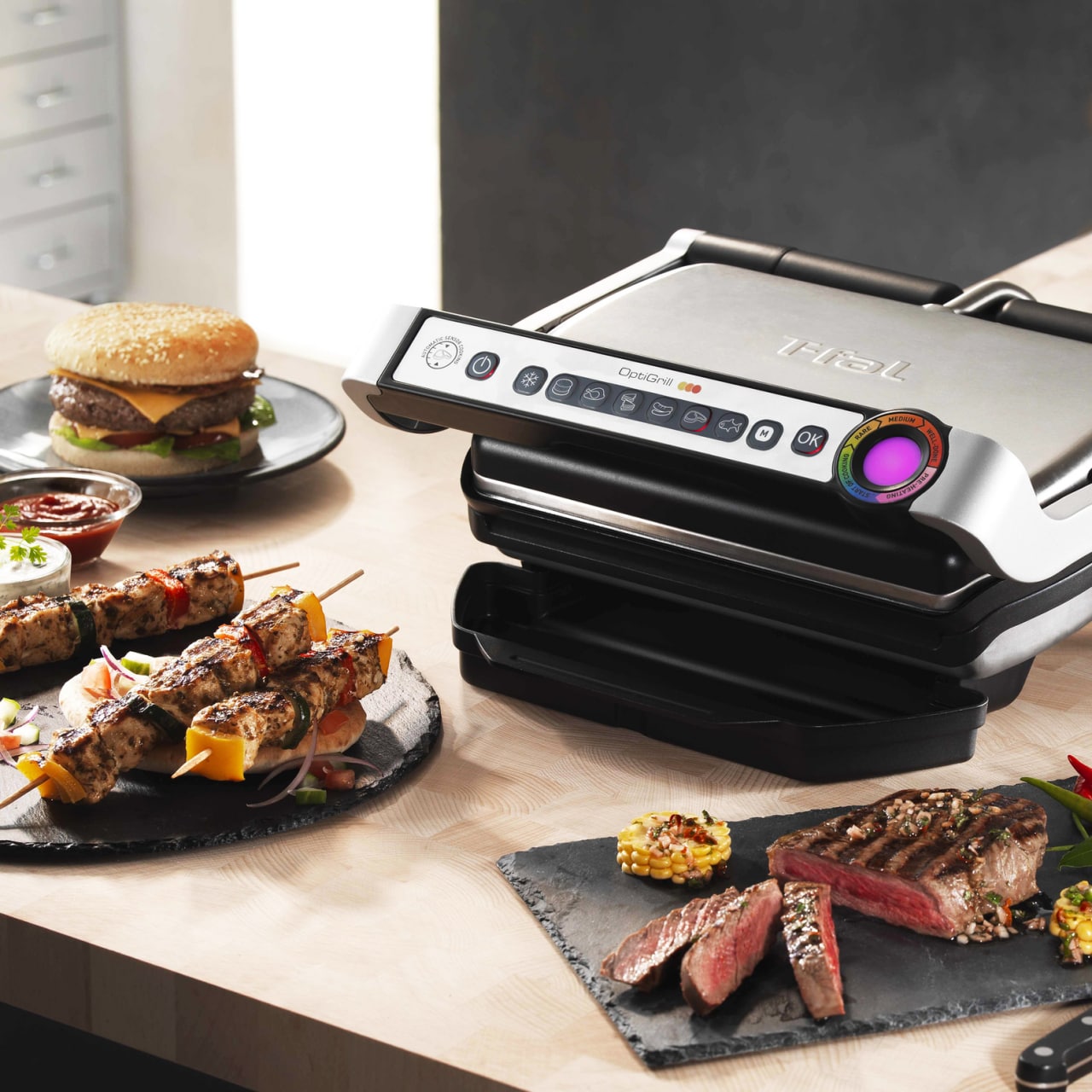 Электрогриль Tefal Optigrill+ GC712D34 - отзывы покупателей на маркетплейсе  Мегамаркет | Артикул: 100000050510