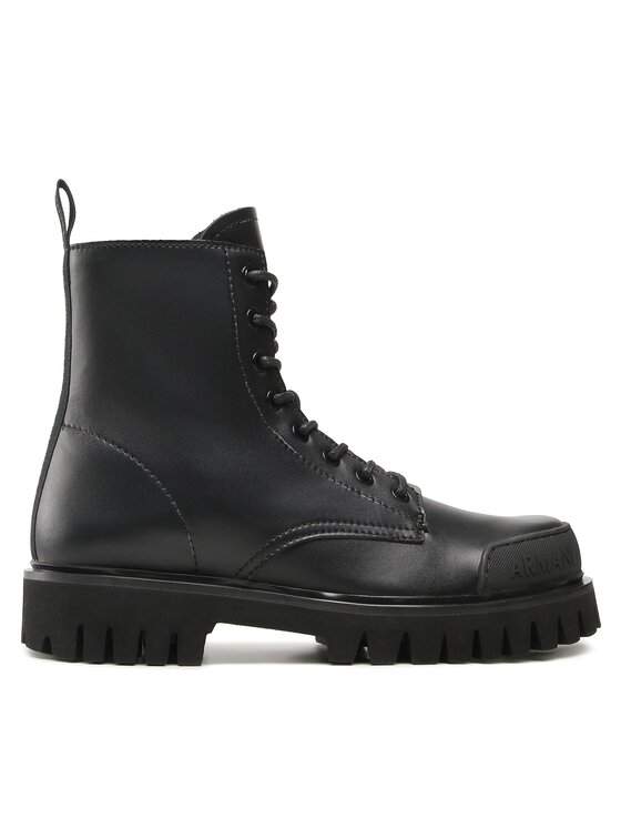 Ботинки XUM008 XV612 00002 Armani Exchange Черный 41 EU – купить в Москве,цены в интернет-магазинах на Мегамаркет