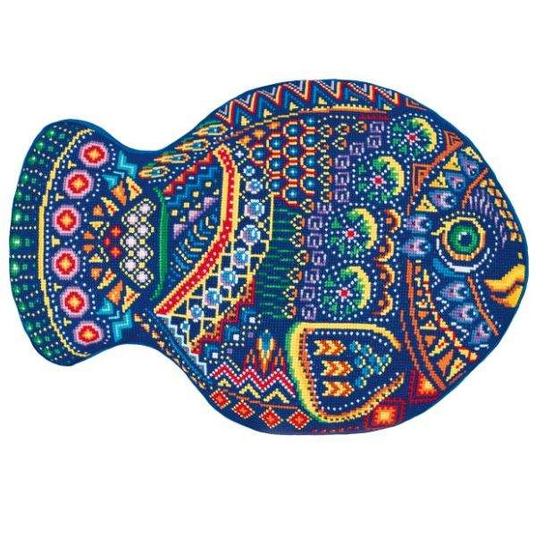 Набор вышивки крестом Panna "Моя рыбка", 25,5х18,5 см, арт. PD-7199