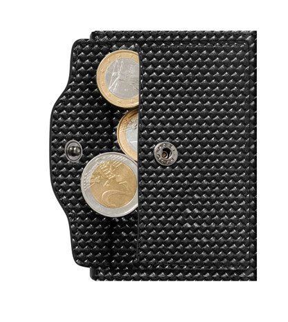 Кошелек унисекс Tru Virtu Coin Pocket Carbon