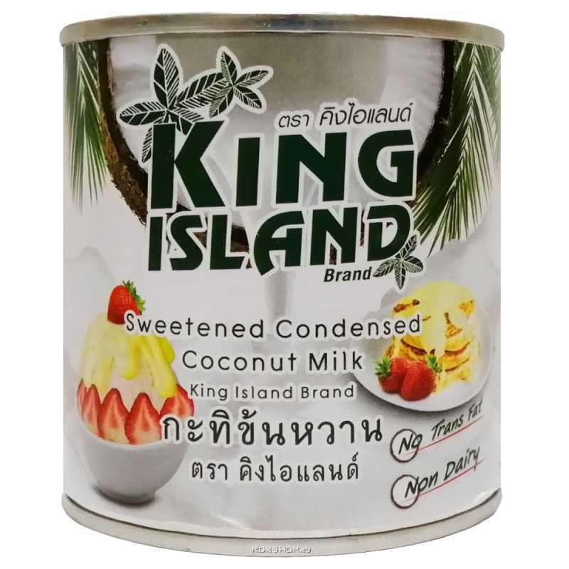 Молоко сгущенное King Island кокосовое, 380 г