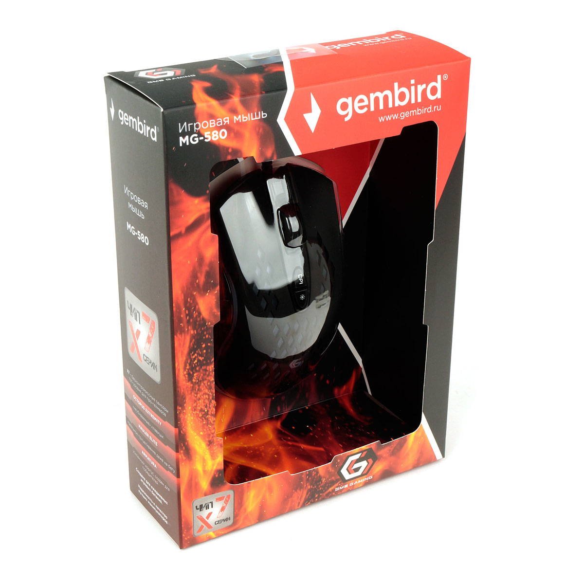 Игровая мышь Gembird MG-580 Black