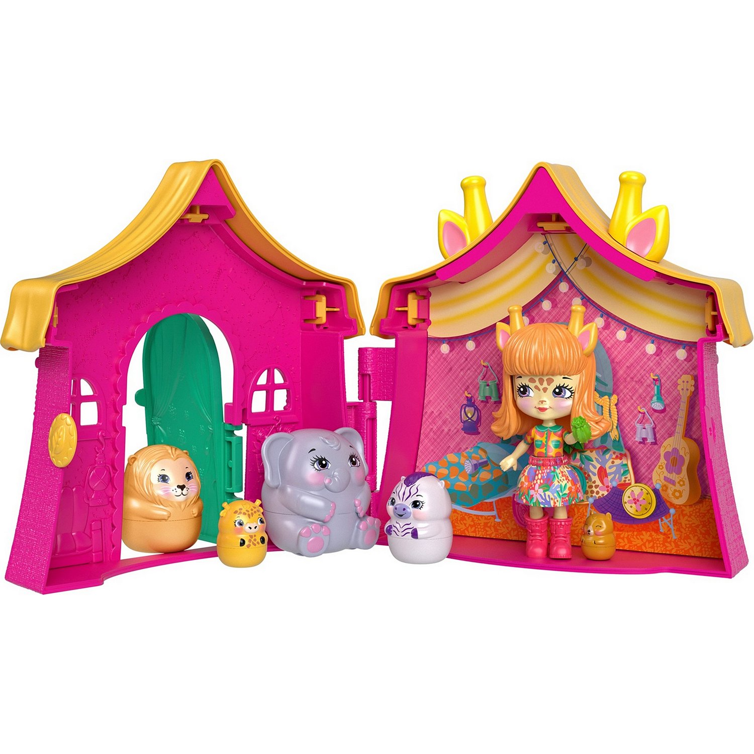 Куклы Enchantimals Mattel Домик-сюрприз Гризельды Жираффи HCF74 – купить в  Москве, цены в интернет-магазинах на Мегамаркет