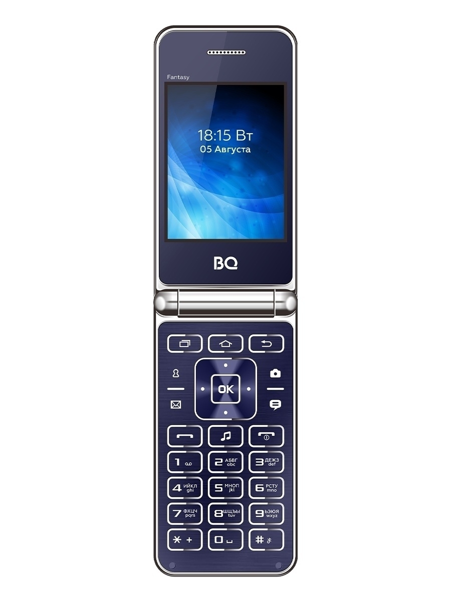 Мобильный телефон BQ Mobile BQ-2840 Fantasy Dark Blue, купить в Москве,  цены в интернет-магазинах на Мегамаркет