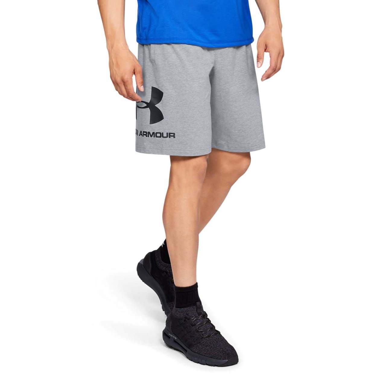 Шорты мужские Under Armour Sportstyle Cotton Graphic Shorts серые M