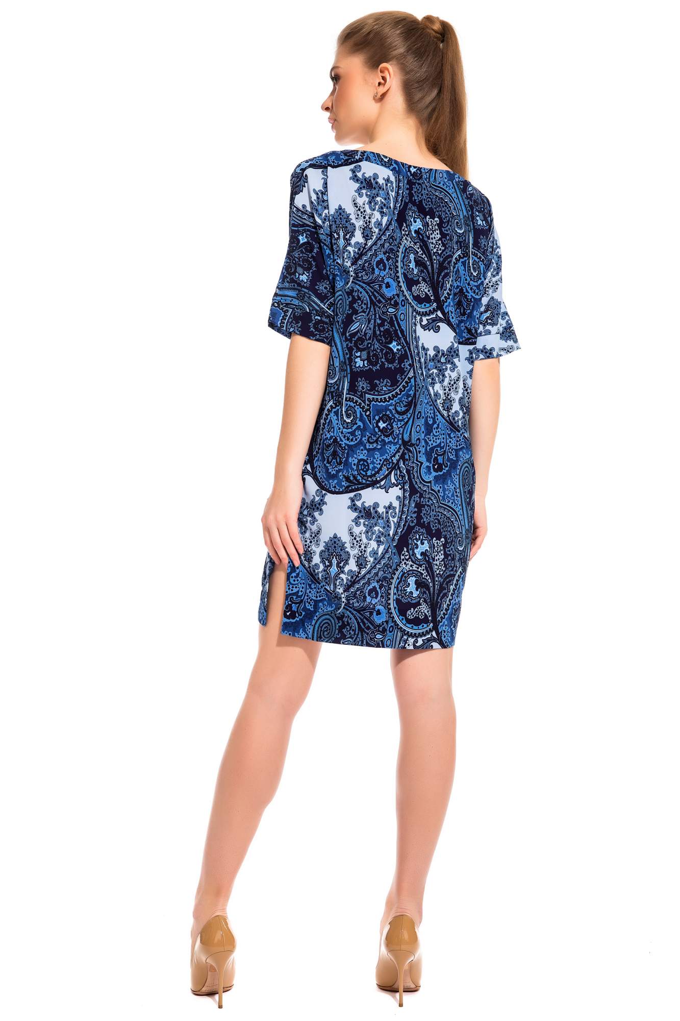 Пляжное платье женское Peche Monnaie Désirable синее 3XL