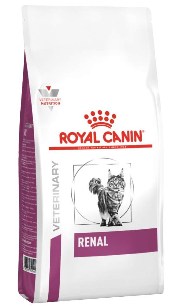 Купить сухой корм для кошек ROYAL CANIN Renal RF 23 Feline с почечной недостаточностью мясо 2 кг, цены на Мегамаркет | Артикул: 100045693310