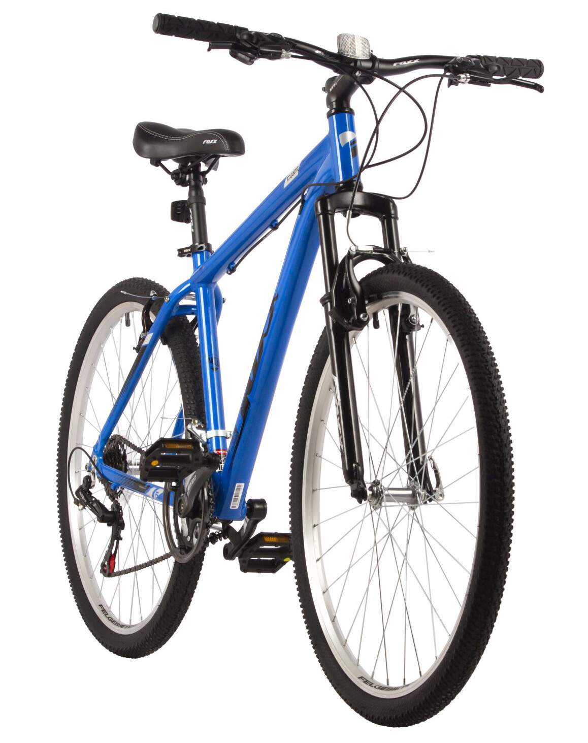 Велосипед Foxx 27.5 ATLANTIC синий, алюминий, размер 16 (27AHV.ATLAN.16BL2) - купить в Мегамаркет МСК Подольск, цена на Мегамаркет