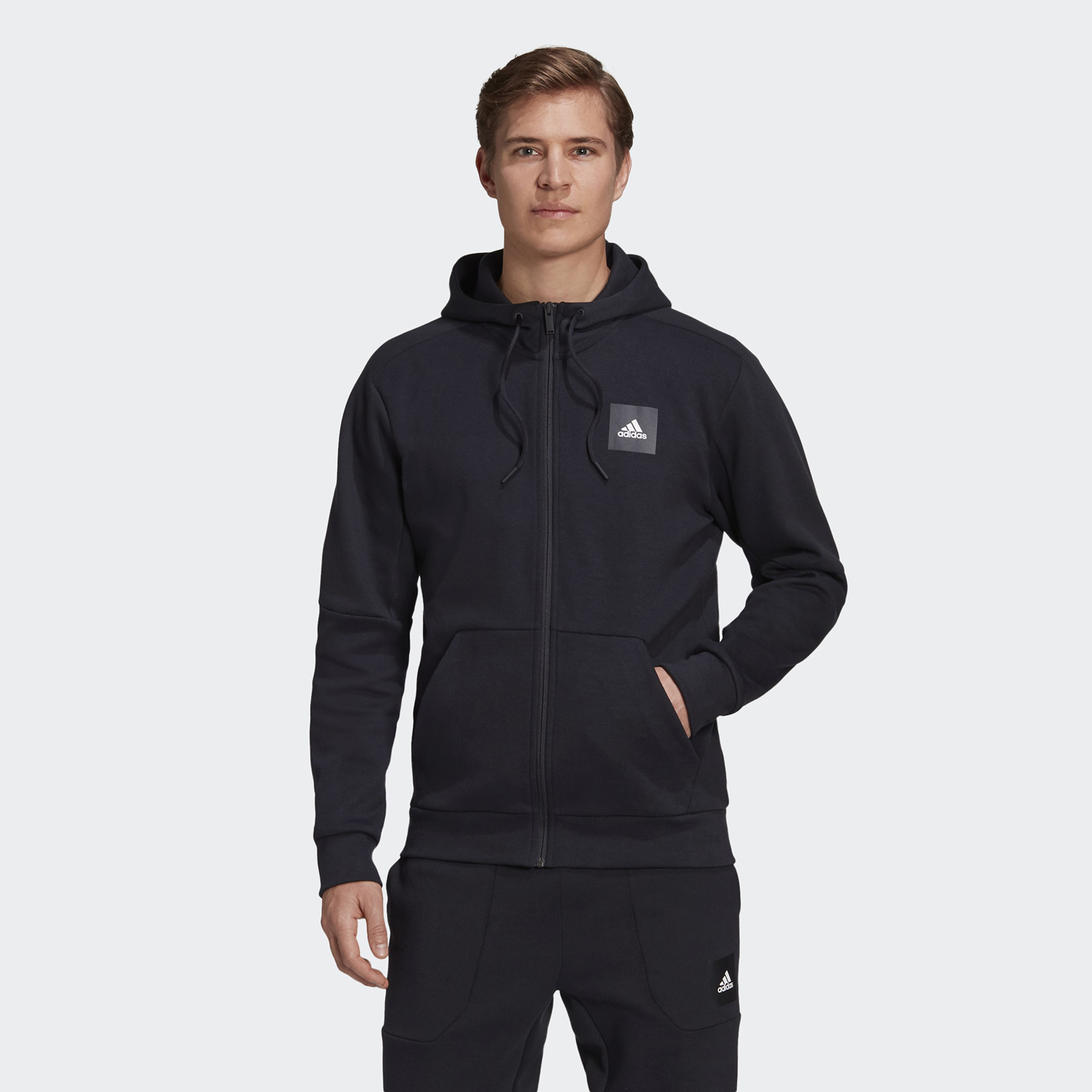 Толстовка мужская Adidas FR7158 черная L