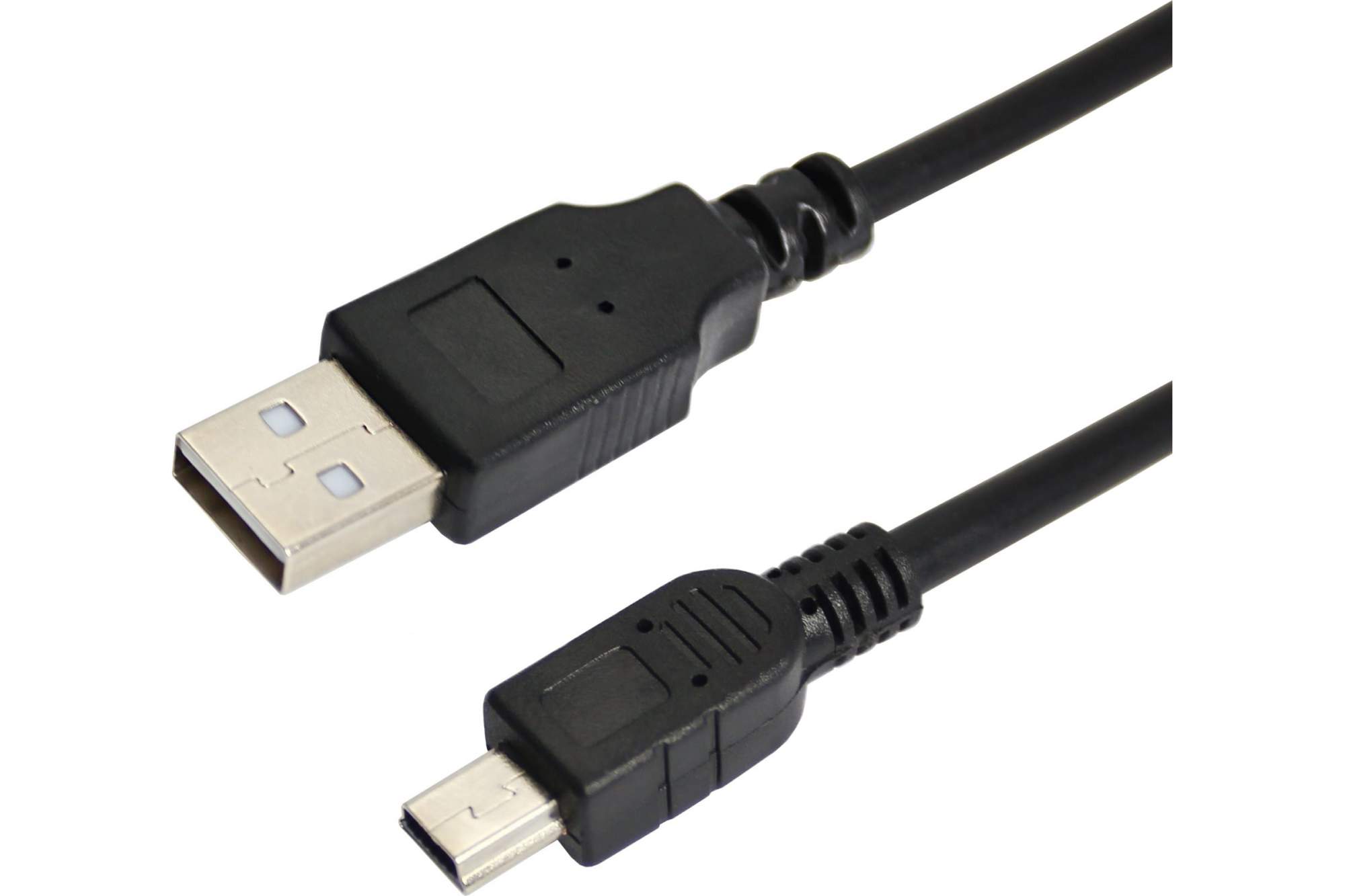 Шнур Rexant, штекер mini USB - штекер USB-A, 0.2 м, черный {18-1131-2} - купить в ТЗ Групп, цена на Мегамаркет
