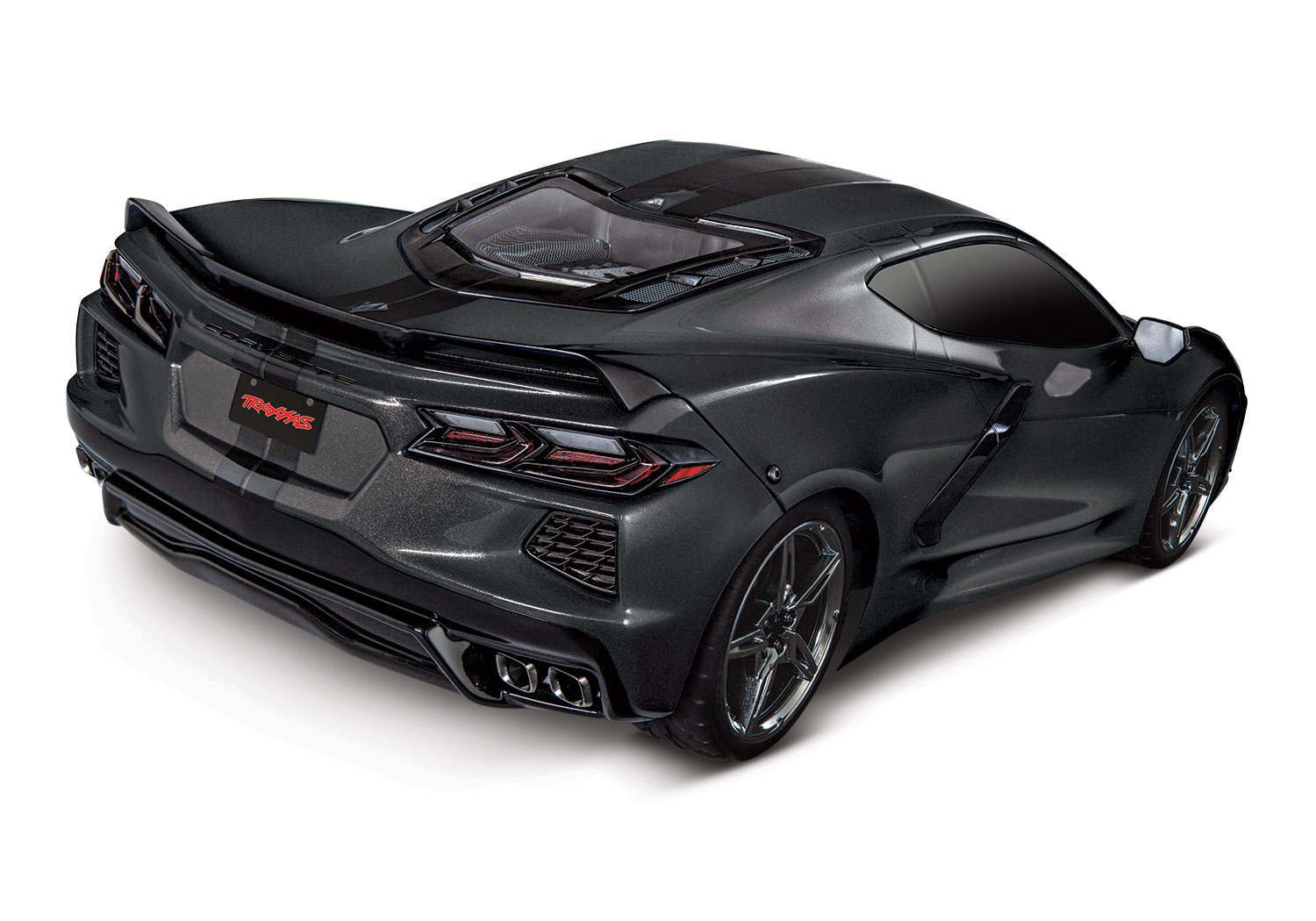 Купить радиоуправляемая машина Traxxas Corvette Stingray 3.0 C8 Black  TRA93054-4-BLK, цены на Мегамаркет