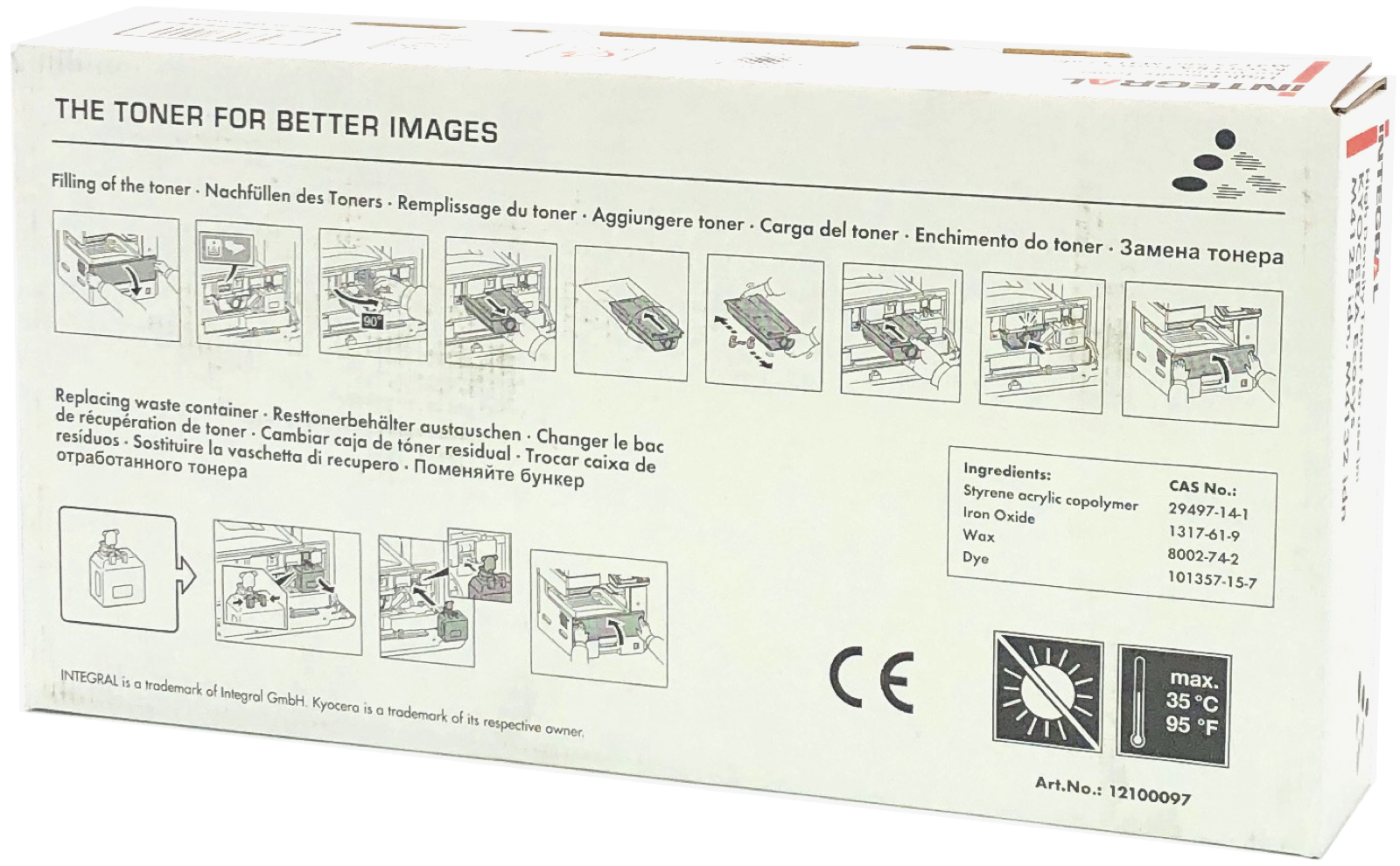 Картридж для лазерного принтера Integral TK-6115 черный