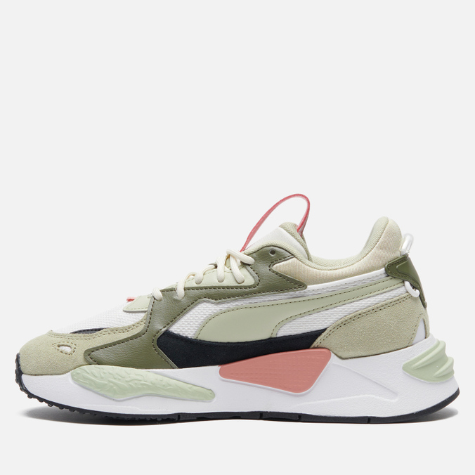 Спортивные кроссовки женские Puma RS-Z Reinvent зеленые 35.5 EU