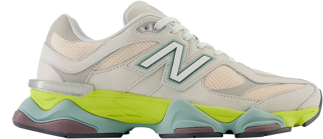 Кроссовки унисекс New Balance 9060 бежевые 9.5 US – купить в Москве, цены в интернет-магазинах на Мегамаркет