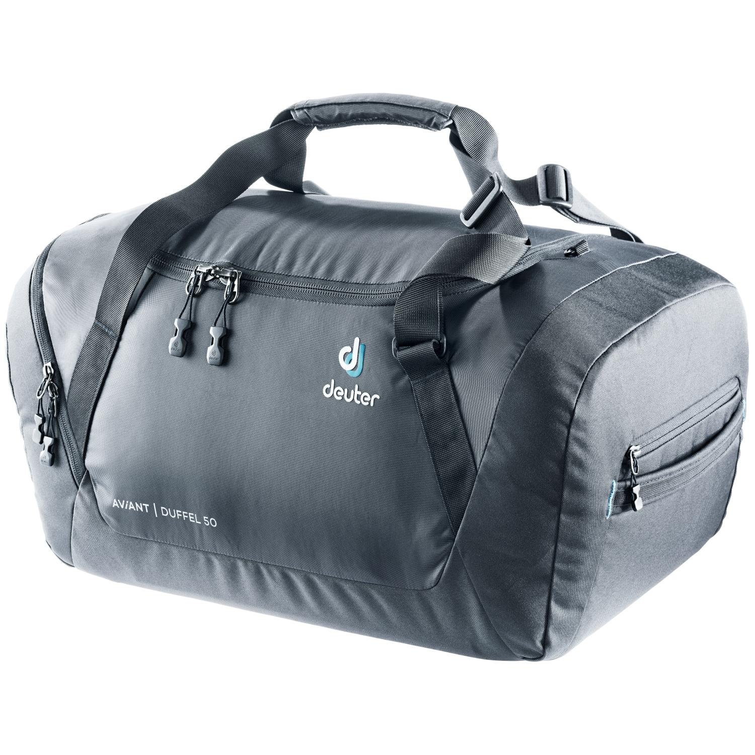 Дорожная сумка Deuter Aviant Duffel 50 black 60 x 32 x 28 см