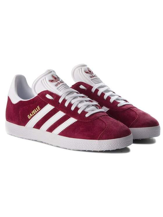 Adidas gazelle bordeaux top rood