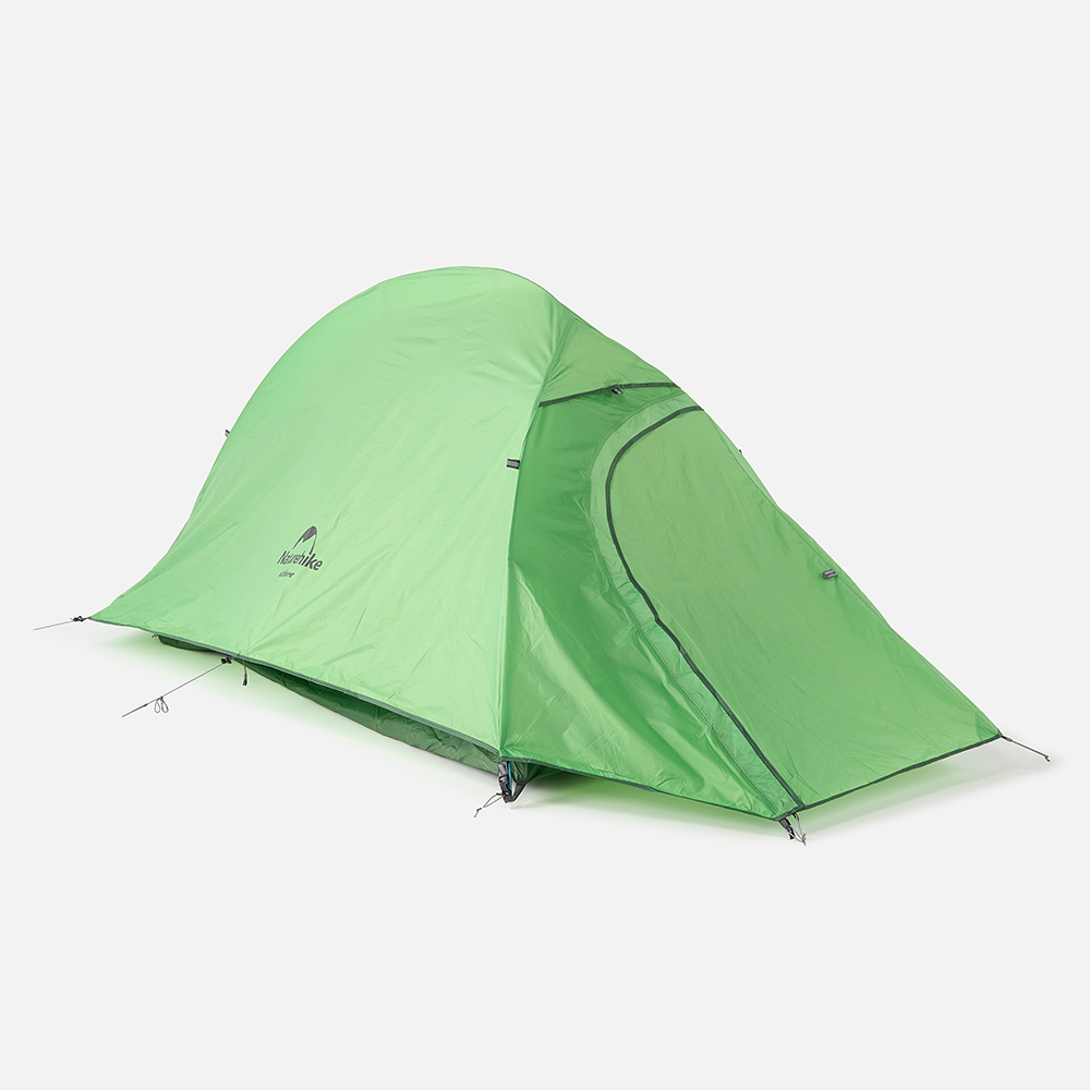 Палатка Naturehike NH18T010-T, треккинговая, 1 место, зеленый - купить в Мегамаркет Москва Томилино, цена на Мегамаркет