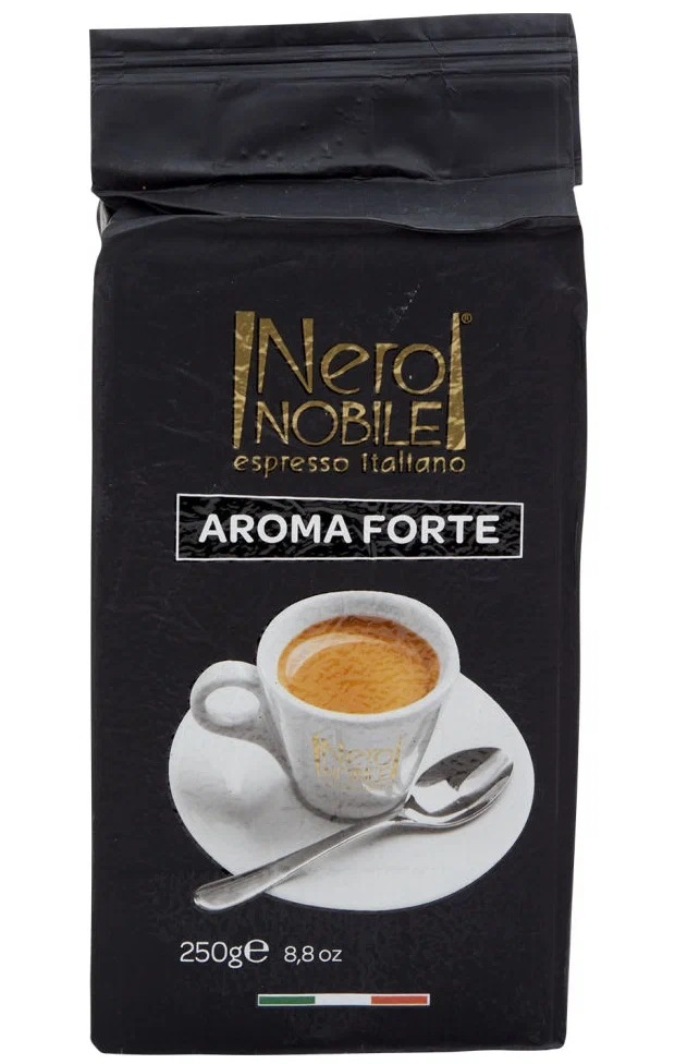 Купить кофе натуральный Neronobile Aroma forte, 250 г, цены на Мегамаркет | Артикул: 100047897888