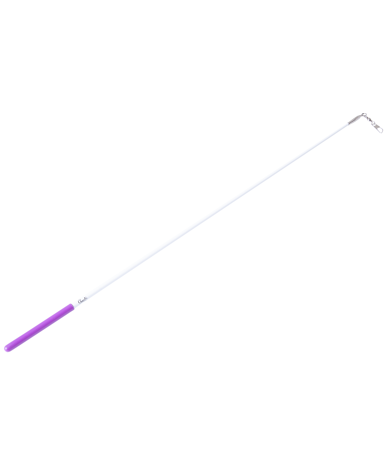Chanté Палочка с карабином Barre для ленты, 57 см, белый/фиолетовый