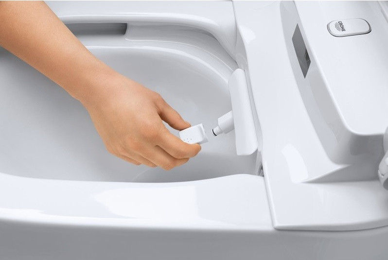 Биде с противоположной струей