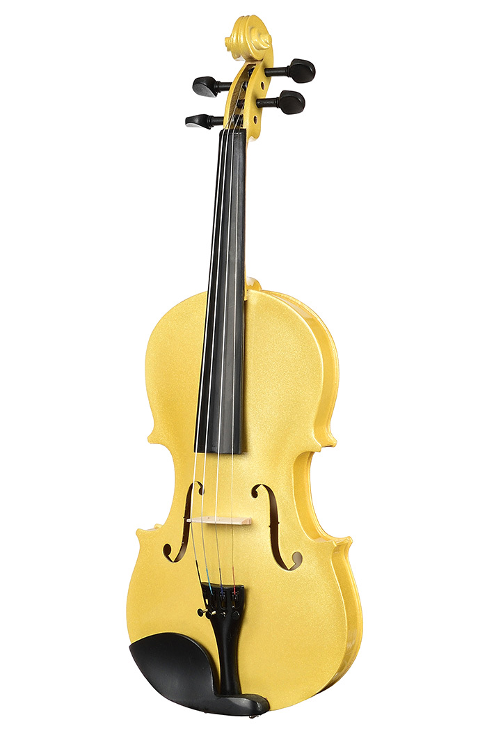Жёлтая скрипка Antonio Lavazza Vl-20/yw 1/2 , кейс,  смычок и канифоль в комплекте