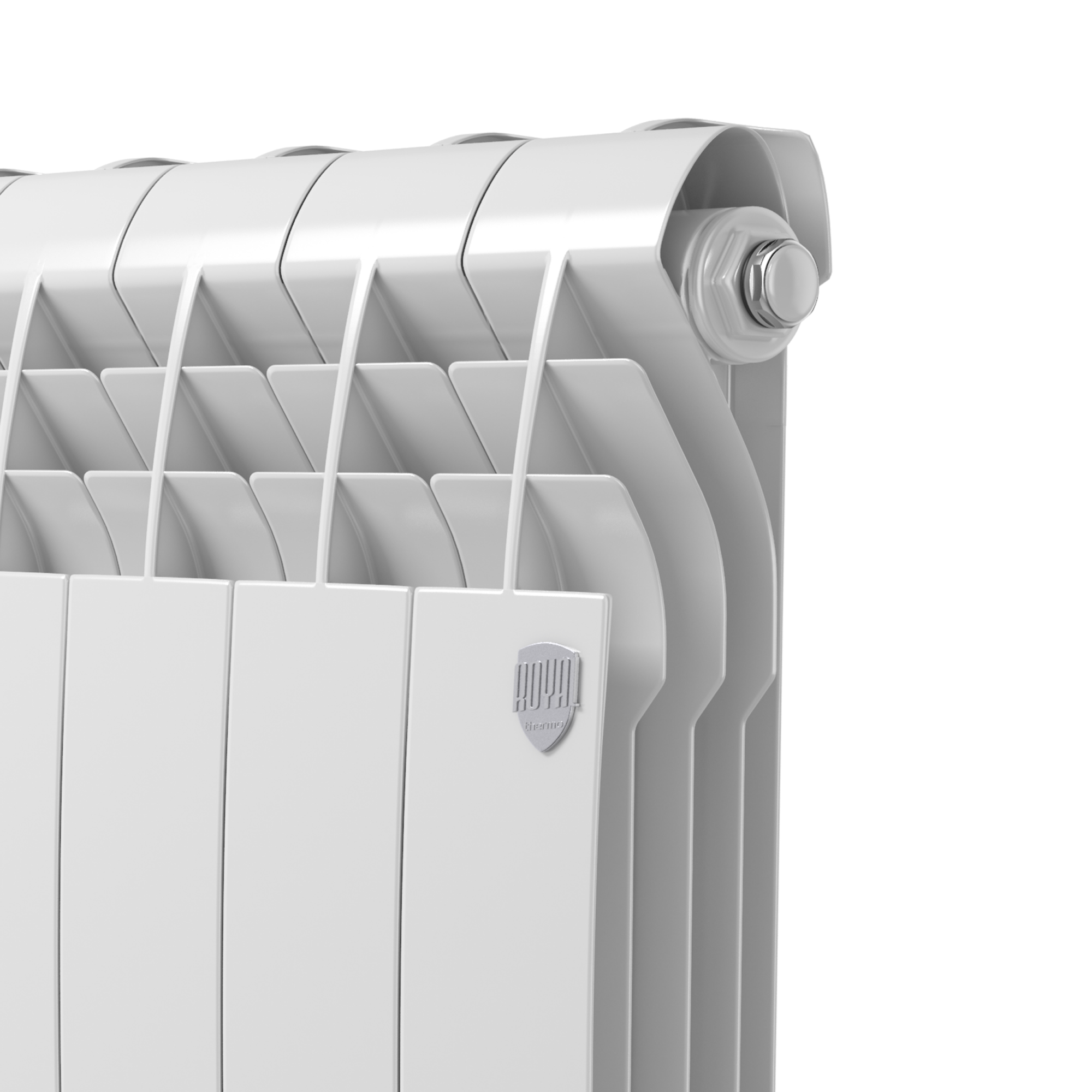 Биметаллический радиатор Royal Thermo BiLiner 500 bianco traffico 10 ...