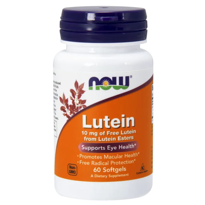Now Lutein 10 мг капсулы 60 шт. - купить в интернет-магазинах, цены на Мегамаркет | витамины для зрения