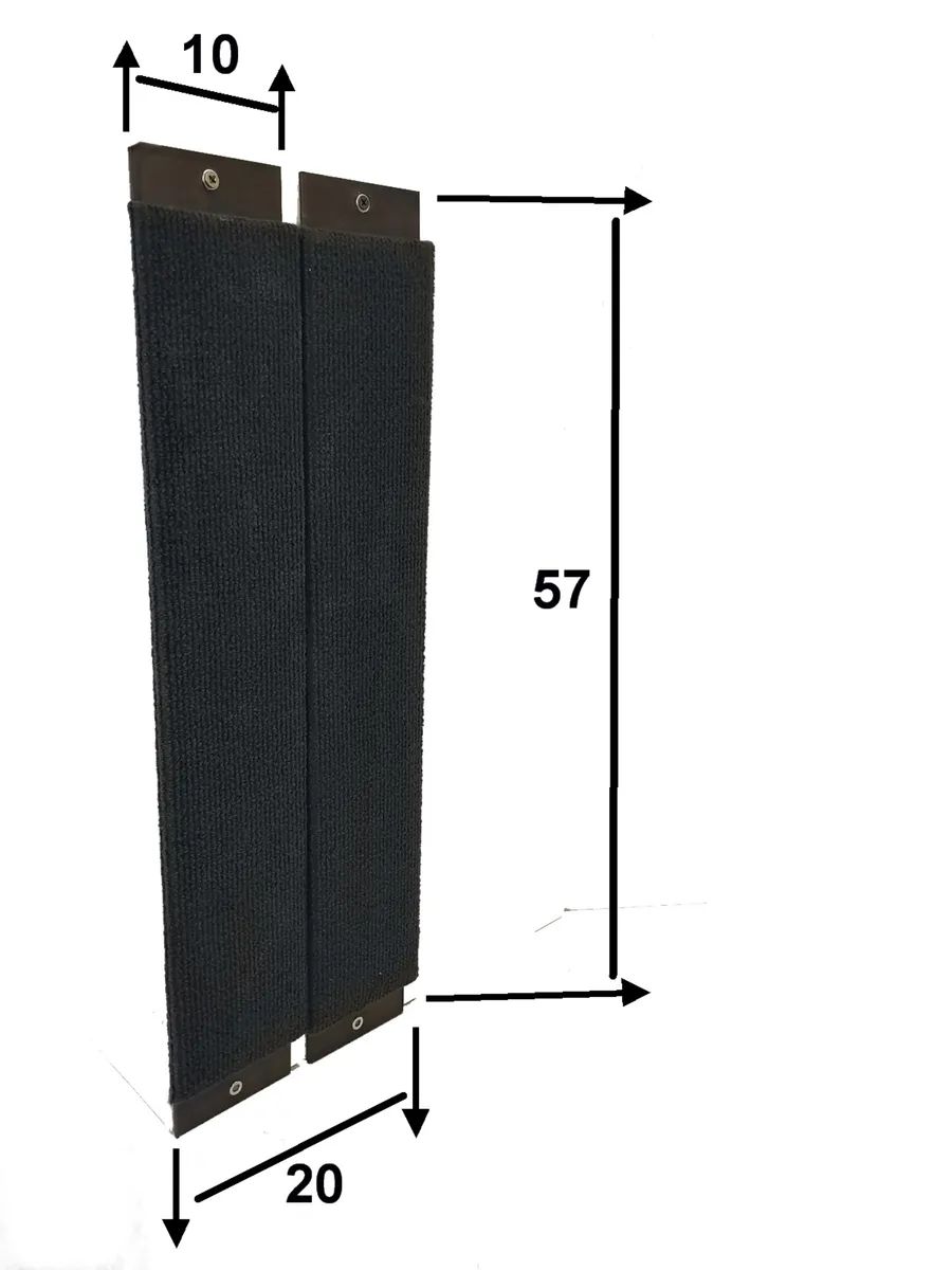 Купить когтеточка угловая из ковролина 100х570, цены на Мегамаркет ...