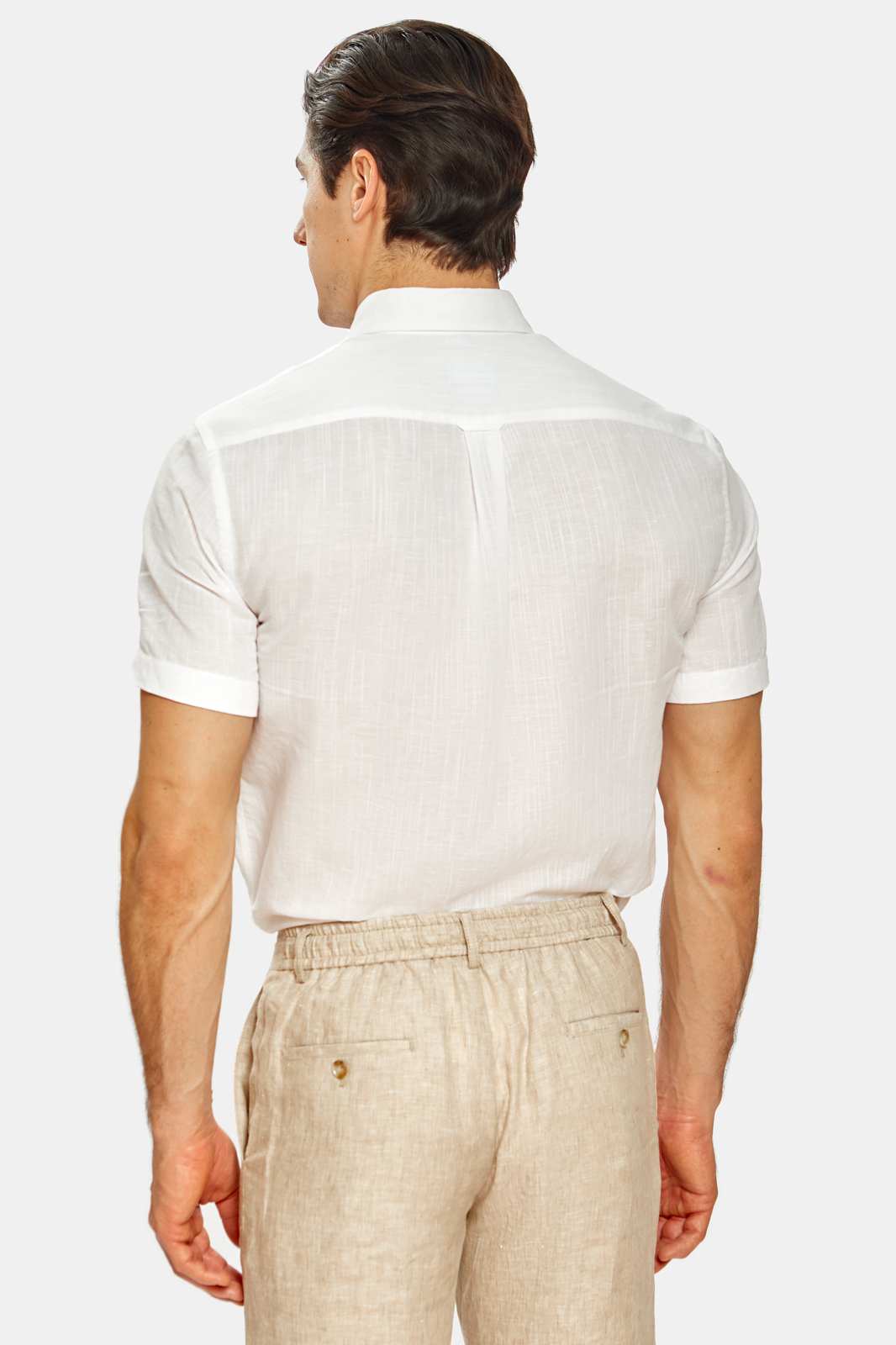 Рубашка мужская Kanzler 2S-423RL-1144-02 белая 46